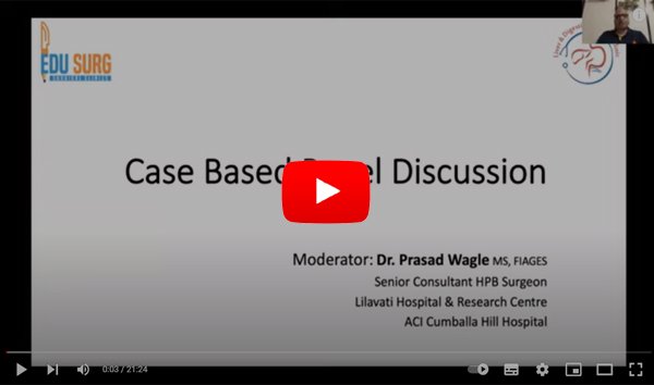 Case-based panel discussion on Management of chronic pancreatitis – Edusurg clinics webinar – Part 1